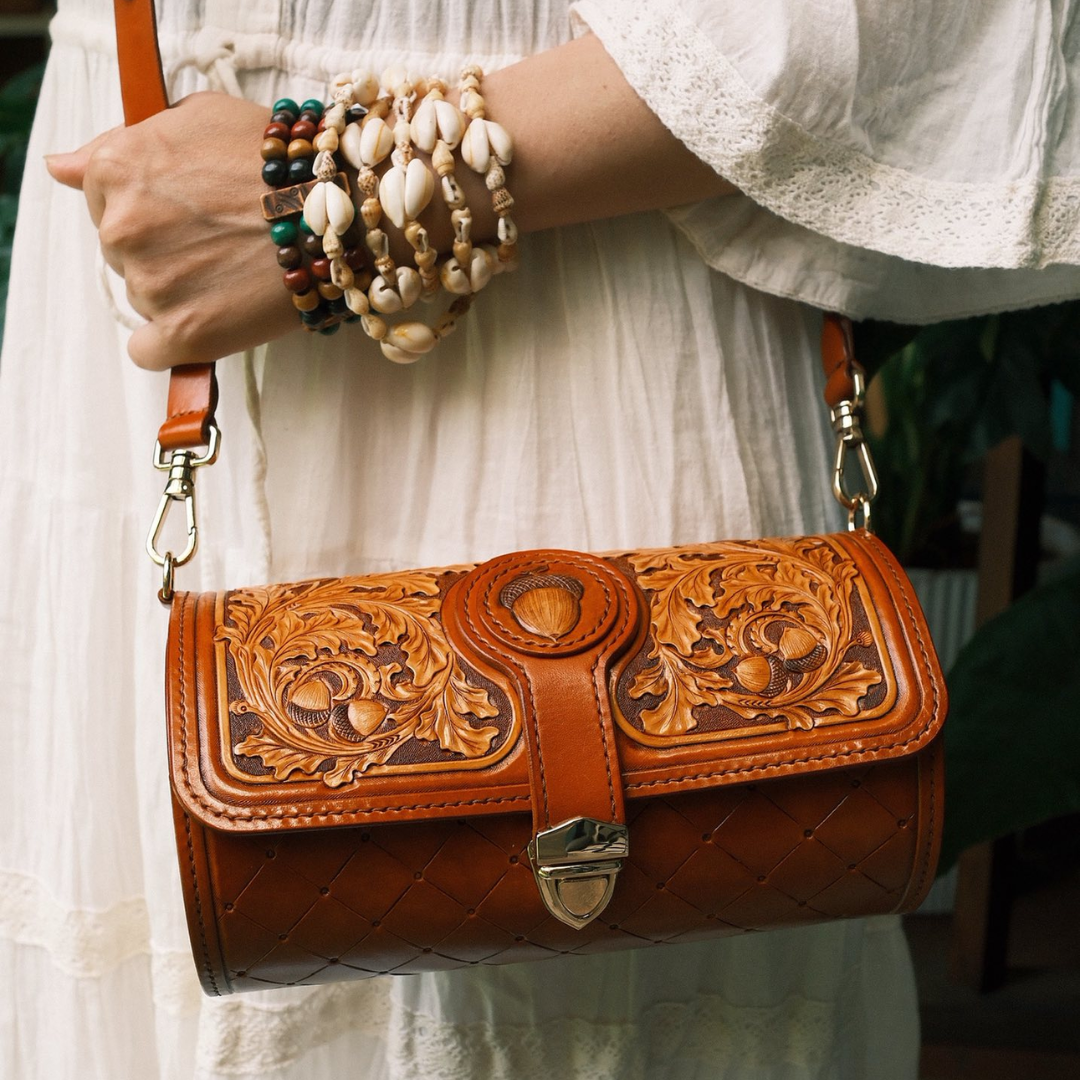 The Acorn Whisper Satchel