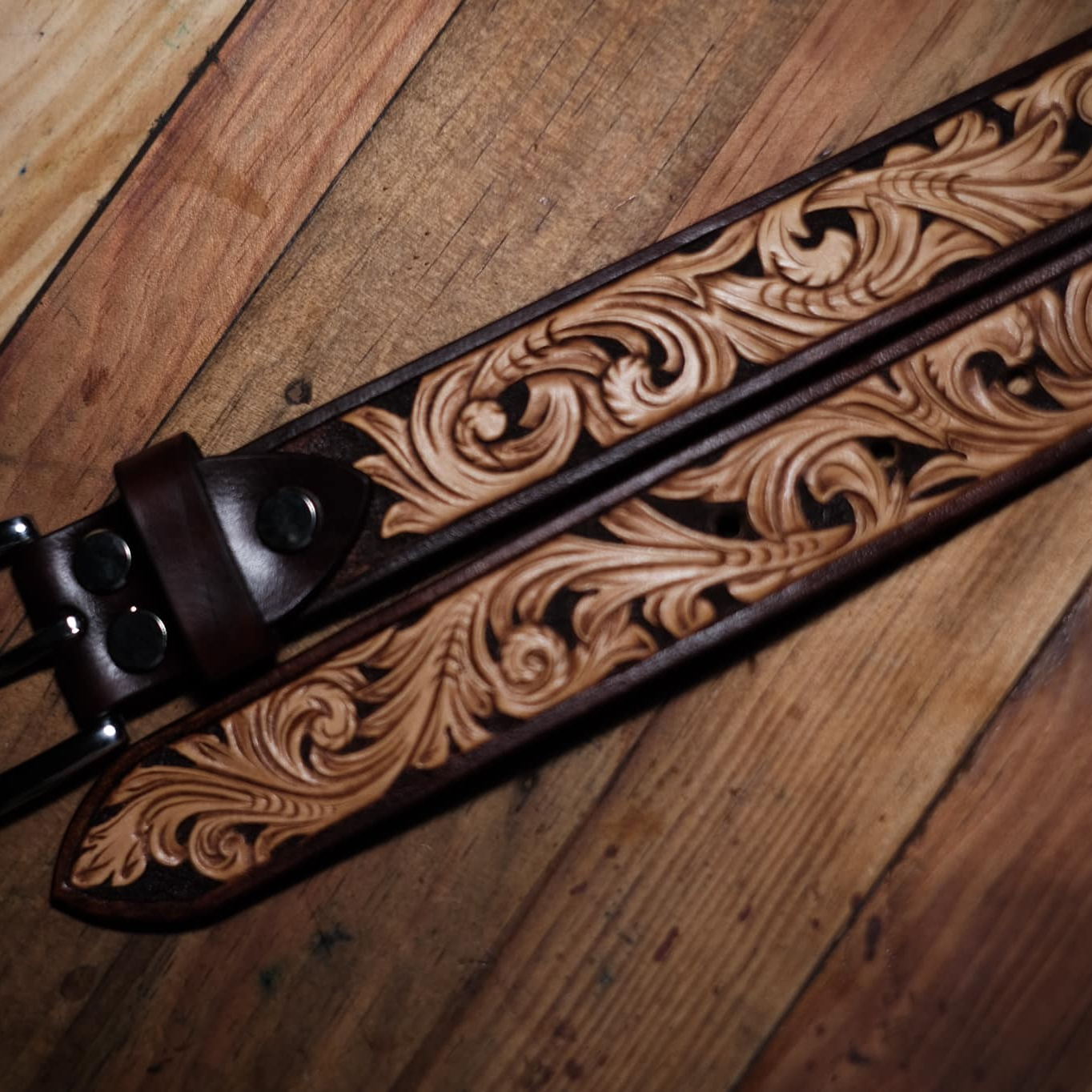 The Eternal Vine Scroll Belt