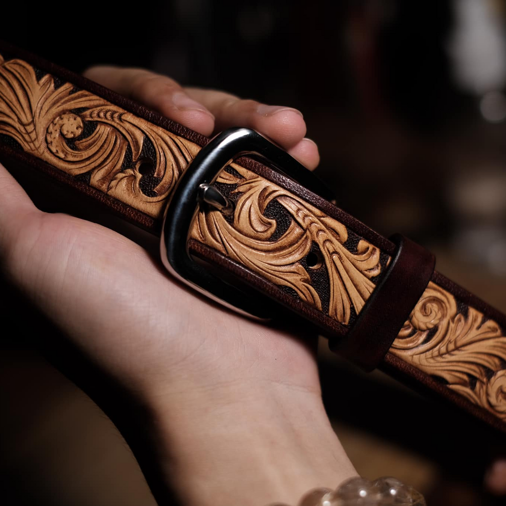 The Eternal Vine Scroll Belt